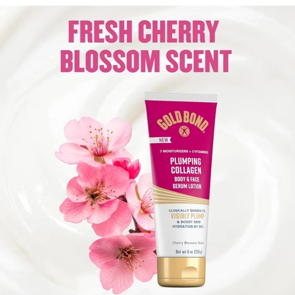 2 Pks Gold BondCollagen Body And Face Lotion